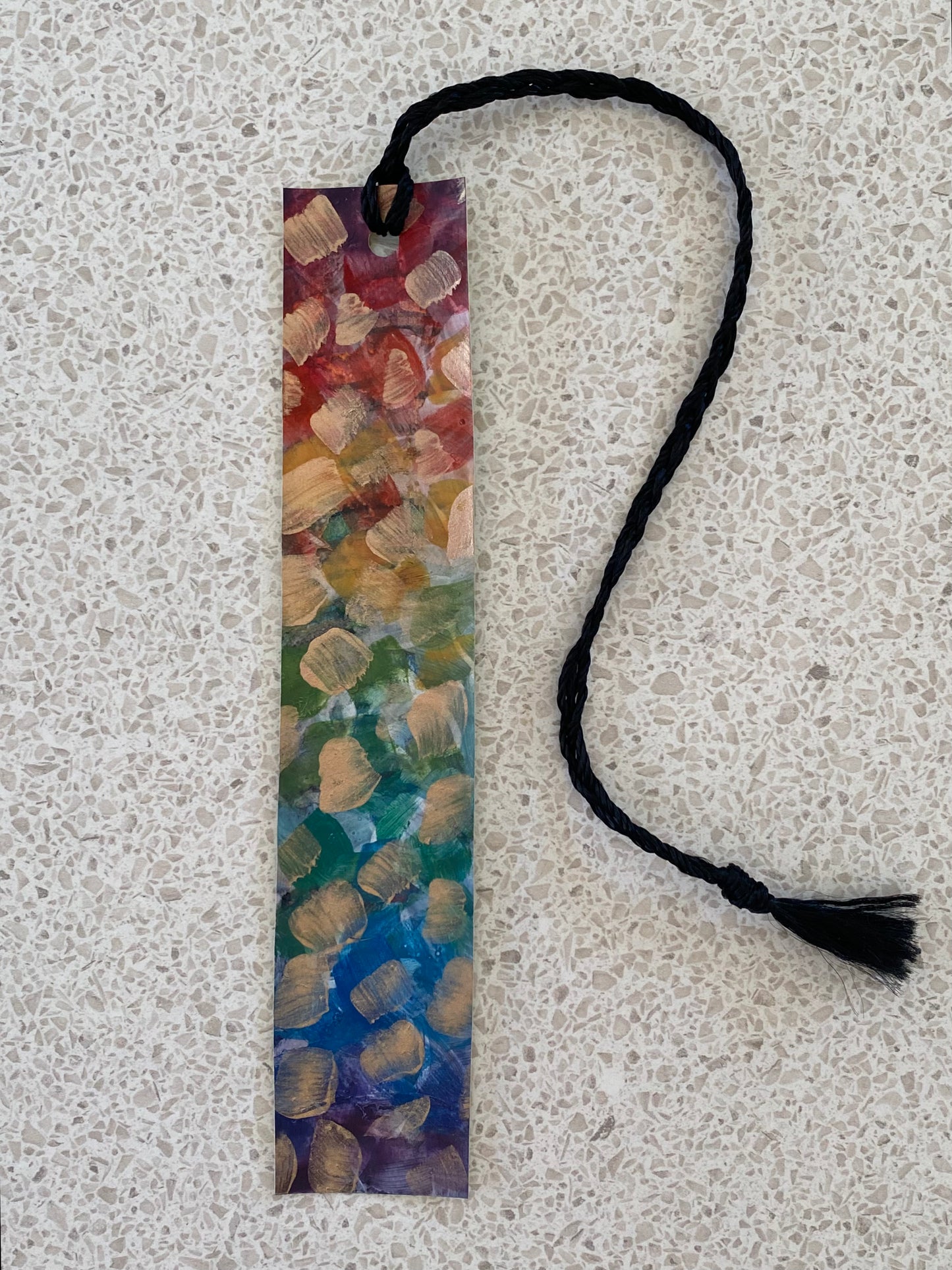 Rainbow bookmark