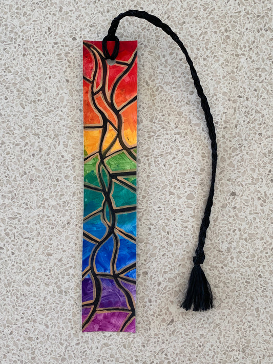 Rainbow bookmark