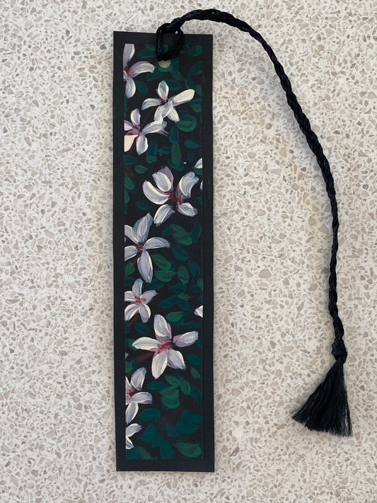 Jasmine flower bookmark