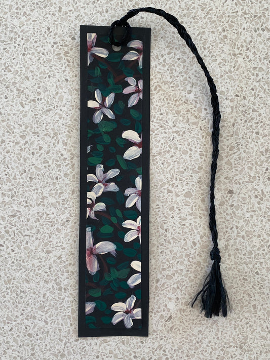 Jasmine flower bookmark