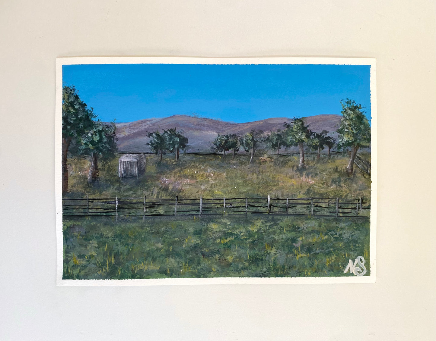 Farm landscape