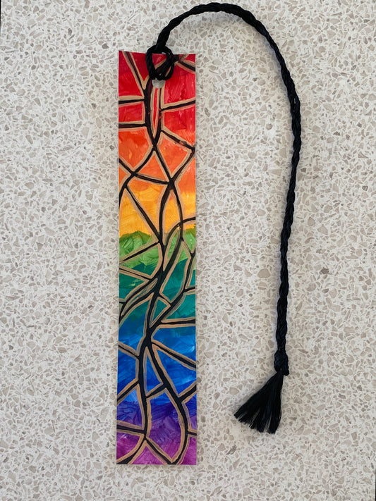 Rainbow bookmark