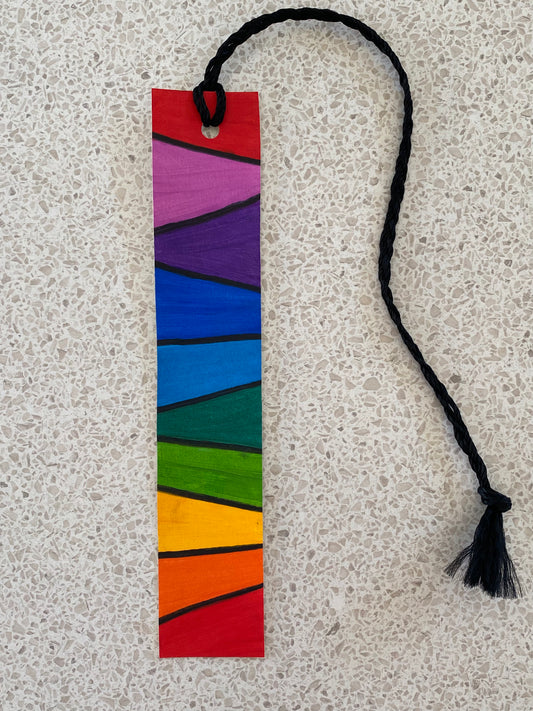 Rainbow bookmark