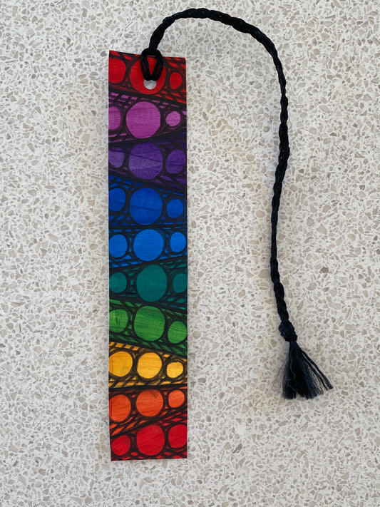 Rainbow bookmark