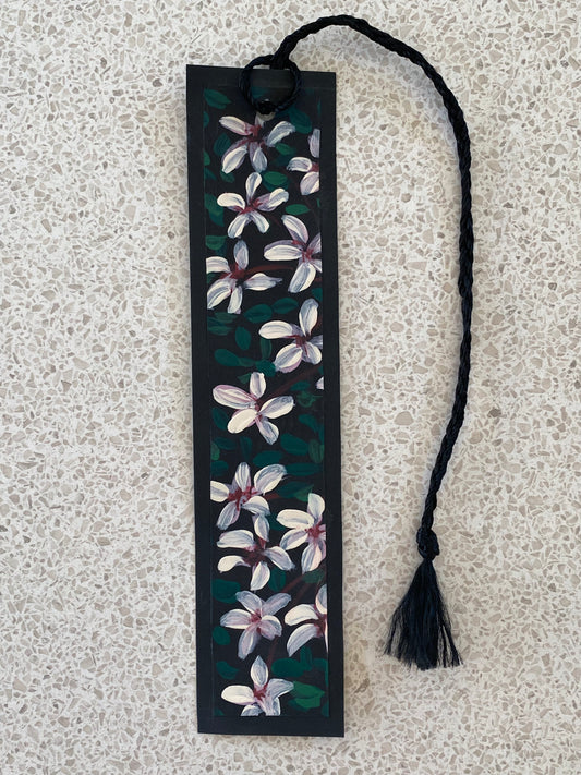 Jasmine flower bookmark