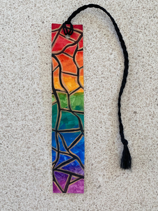 Rainbow bookmark