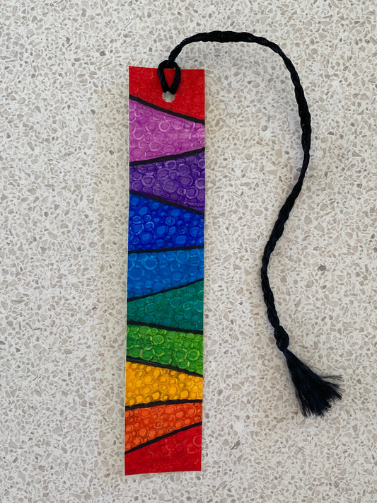 Rainbow bookmark