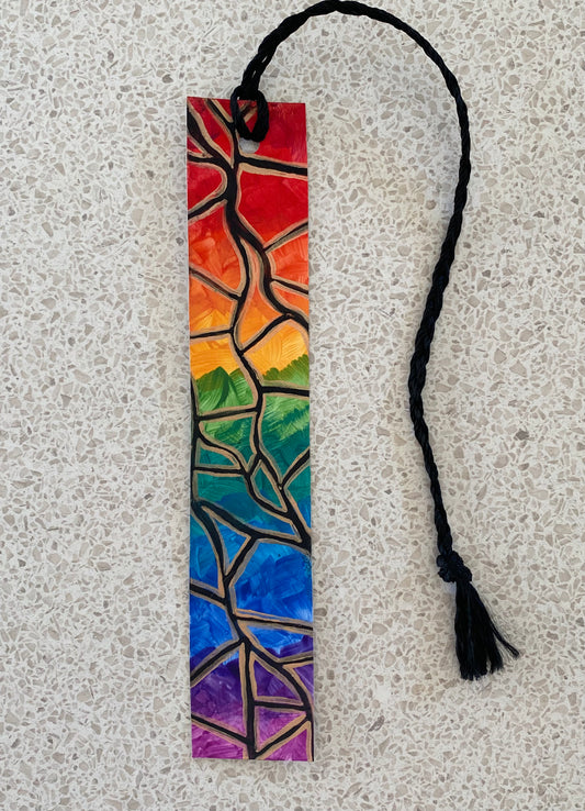 Rainbow bookmark